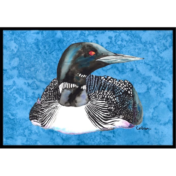 Carolines Treasures Carolines Treasures 8717JMAT 24 x 36 in. Loon Indoor Or Outdoor Mat 8717JMAT - main